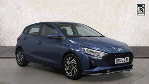Used 2025 Hyundai i20 1.0 T-GDi Advance Hatchback 5dr Petrol Manual Euro 6 (s/s) (100 ps) Blue at Richmond Motor Group