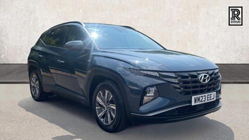 Used 2023 Hyundai TUCSON 1.6 T-GDi MHEV SE Connect SUV 5dr Petrol Hybrid DCT Euro 6 (s/s) (150 ps) Blue at Richmond Motor Group