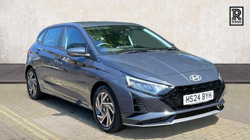 Used 2024 Hyundai i20 1.0 T-GDi Advance Hatchback 5dr Petrol Manual Euro 6 (s/s) (100 ps) Grey at Richmond Motor Group