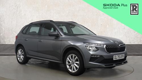 Used 2025 Skoda KAMIQ 1.0 TSI SE Edition SUV 5dr Petrol DSG Euro 6 (s/s) (116 ps) Grey at Richmond Motor Group