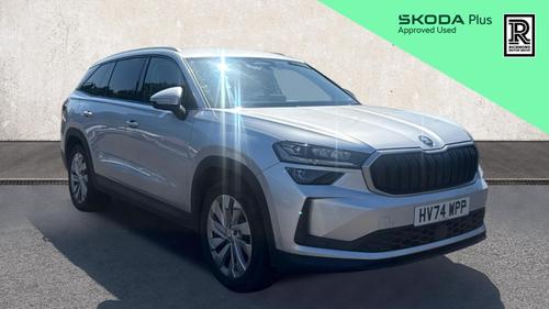Used 2024 Skoda KODIAQ 1.5 TSI iV 25.7kWh SE L SUV 5dr Petrol Plug-in Hybrid DSG Euro 6 (s/s) (5 Seat) (204 ps) Silver at Richmond Motor Group