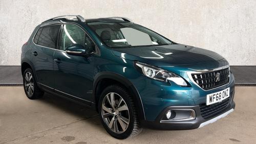 Used 2018 Peugeot 2008 1.2 PureTech GPF Allure SUV 5dr Petrol EAT Euro 6 (s/s) (110 ps) Green at Richmond Motor Group