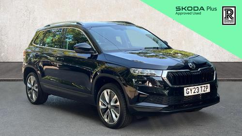 Used 2023 Skoda KAROQ 1.5 TSI ACT SE L SUV 5dr Petrol DSG Euro 6 (s/s) (150 ps) Black at Richmond Motor Group