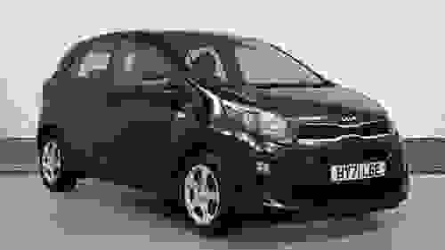 Used 2021 Kia Picanto 1.0 DPi 1 Hatchback 5dr Petrol Manual Euro 6 (s/s) (66 bhp) Black at Richmond Motor Group