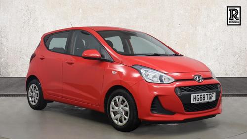 Used 2019 Hyundai i10 1.2 SE Hatchback 5dr Petrol Manual Euro 6 (87 ps) Red at Richmond Motor Group