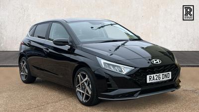 Used 2026 Hyundai i20 1.0 T-GDi Tech Line Hatchback 5dr Petrol DCT Euro 6 (s/s) (90 ps) at Richmond Motor Group