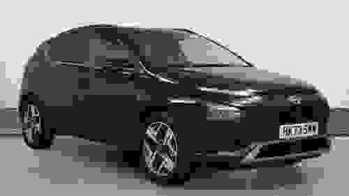 Used 2023 Hyundai BAYON 1.0 T-GDi MHEV Premium SUV 5dr Petrol Hybrid Manual Euro 6 (s/s) (120 ps) Black at Richmond Motor Group