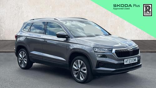 Used 2023 Skoda KAROQ 1.5 TSI ACT SE L SUV 5dr Petrol DSG Euro 6 (s/s) (150 ps) Grey at Richmond Motor Group