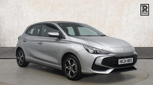 Used 2024 MG MG3 Hybrid+ SE 1.5 HEV Auto Silver at Richmond Motor Group