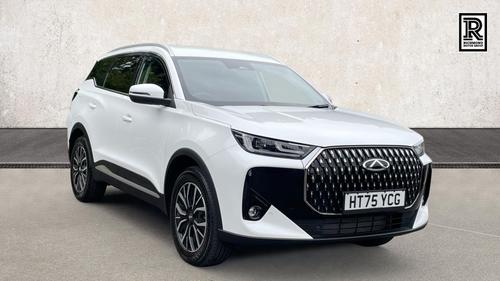 Used 2026 Chery Tiggo 7 1.5T 18.4kWh Aspire SUV 5dr Petrol Plug-in Hybrid DHT1 Euro 6 (s/s) (204 ps) White at Richmond Motor Group
