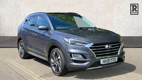 Used 2019 Hyundai TUCSON 1.6 T-GDi Premium SE SUV 5dr Petrol DCT Euro 6 (s/s) (177 ps) Grey at Richmond Motor Group
