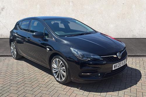 Used 2020 Vauxhall Astra 1.2 Turbo SRi VX Line Nav Hatchback 5dr Petrol Manual Euro 6 (s/s) (145 ps) Black at Richmond Motor Group