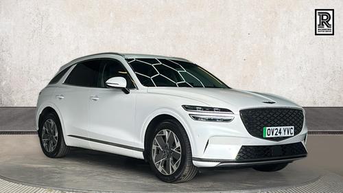 Used 2024 Genesis GV70 (77.4kWh Dual Motor) Sport SUV 5dr Electric Auto 4WD (490 ps) White at Richmond Motor Group