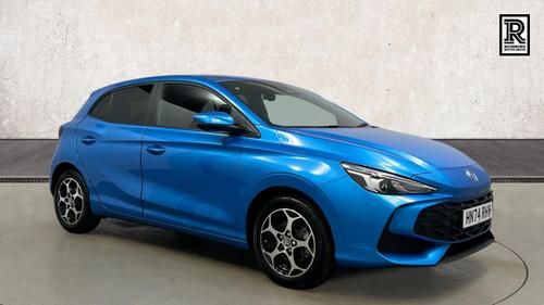 Used 2024 MG MG3 Hybrid+ Trophy 1.5 HEV Auto Blue at Richmond Motor Group