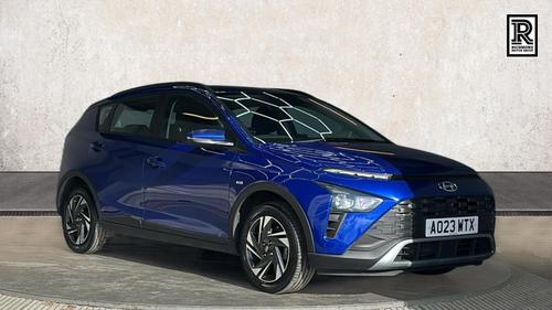 Used 2023 Hyundai BAYON 1.0 T-GDi MHEV SE Connect SUV 5dr Petrol Hybrid DCT Euro 6 (s/s) (100 ps) Blue at Richmond Motor Group