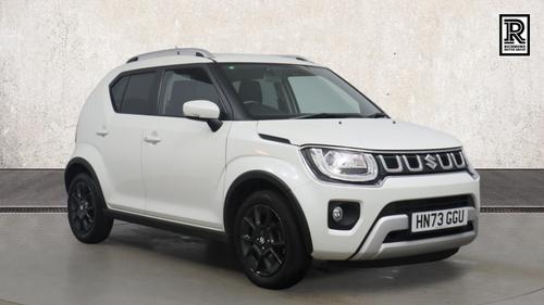 Used 2023 Suzuki IGNIS 1.2 Dualjet MHEV SZ5 Hatchback 5dr Petrol Hybrid CVT Euro 6 (s/s) (83 ps) White at Richmond Motor Group