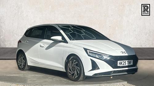 Used 2025 Hyundai i20 1.0 T-GDi Advance Hatchback 5dr Petrol Manual Euro 6 (s/s) (100 ps) White at Richmond Motor Group