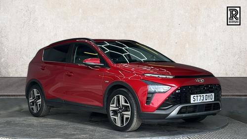 Used 2023 Hyundai BAYON 1.0 T-GDi MHEV Premium SUV 5dr Petrol Hybrid DCT Euro 6 (s/s) (100 ps) Red at Richmond Motor Group