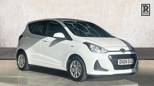Used 2019 Hyundai i10 1.2 SE Hatchback 5dr Petrol Auto Euro 6 (87 ps) White at Richmond Motor Group