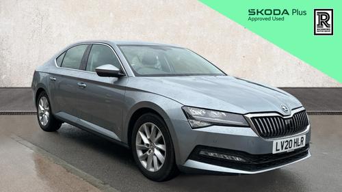 Used 2020 Skoda SUPERB 1.5 TSI ACT SE Hatchback 5dr Petrol Manual Euro 6 (s/s) (150 ps) Grey at Richmond Motor Group
