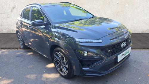 Used 2023 Hyundai KONA 1.0 T-GDi MHEV N Line SUV 5dr Petrol Hybrid Manual Euro 6 (s/s) (120 ps) Grey at Richmond Motor Group