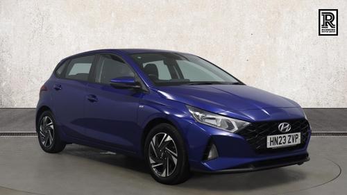 Used 2023 Hyundai i20 1.0 T-GDi MHEV SE Connect Hatchback 5dr Petrol Hybrid Manual Euro 6 (s/s) (100 ps) Blue at Richmond Motor Group