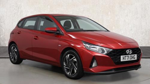 Used 2021 Hyundai i20 1.0 T-GDi MHEV SE Connect Hatchback 5dr Petrol Hybrid Manual Euro 6 (s/s) (100 ps) Red at Richmond Motor Group