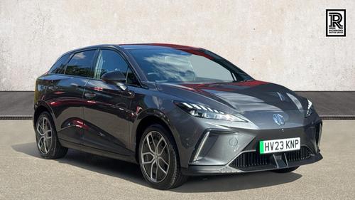 Used 2023 MG MG4 EV Trophy - Long Range Auto (64kWh) Grey at Richmond Motor Group