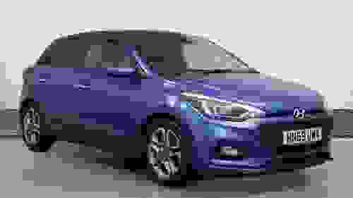 Used 2019 Hyundai i20 1.2 Premium SE Nav Hatchback 5dr Petrol Manual Euro 6 (s/s) (84 ps) Blue at Richmond Motor Group