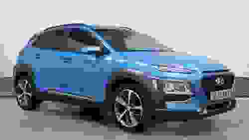 Used 2020 Hyundai KONA 1.0 T-GDi Premium SUV 5dr Petrol Manual Euro 6 (s/s) (120 ps) Blue at Richmond Motor Group