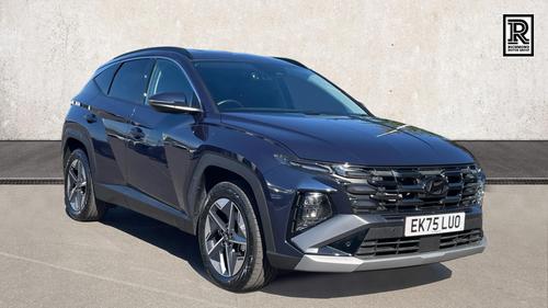 Used 2025 Hyundai TUCSON 1.6 T-GDi Premium SUV 5dr Petrol Hybrid Auto Euro 6 (s/s) (215 ps) Blue at Richmond Motor Group