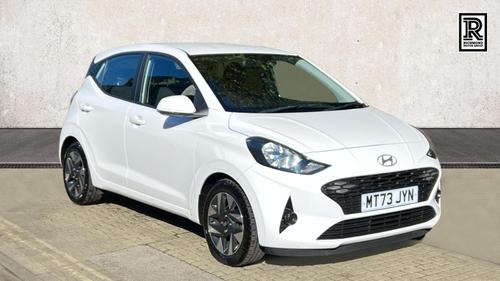 Used 2023 Hyundai i10 1.0 Advance Auto Euro 6 (s/s) 5dr White at Richmond Motor Group