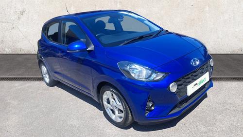Used 2022 Hyundai i10 1.2 SE Connect Hatchback 5dr Petrol Auto Euro 6 (s/s) (84 ps) Blue at Richmond Motor Group