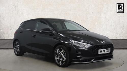 Used 2024 Hyundai i20 1.0 T-GDi Premium Hatchback 5dr Petrol DCT Euro 6 (s/s) (100 ps) Black at Richmond Motor Group