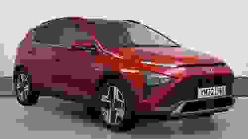 Used 2023 Hyundai BAYON 1.0 T-GDi MHEV Premium SUV 5dr Petrol Hybrid DCT Euro 6 (s/s) (100 ps) Red at Richmond Motor Group