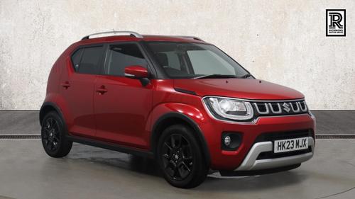 Used 2023 Suzuki IGNIS 1.2 Dualjet MHEV SZ5 Hatchback 5dr Petrol Hybrid CVT Euro 6 (s/s) (83 ps) Red at Richmond Motor Group