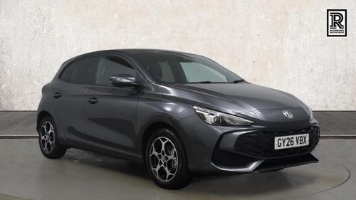 Used 2026 MG MG3 Hybrid+ Trophy 1.5 HEV Auto Grey at Richmond Motor Group