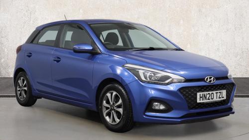 Used 2020 Hyundai i20 1.2 SE Launch Edition Hatchback 5dr Petrol Manual Euro 6 (s/s) (84 ps) Blue at Richmond Motor Group