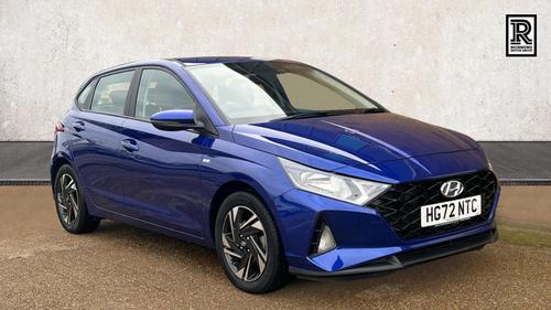 Used 2023 Hyundai i20 1.0 T-GDi MHEV SE Connect Hatchback 5dr Petrol Hybrid DCT Euro 6 (s/s) (100 ps) Blue at Richmond Motor Group
