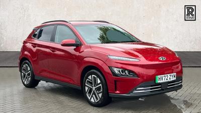 Used 2022 Hyundai KONA 64kWh Premium SUV 5dr Electric Auto (10.5kW Charger) (204 ps) at Richmond Motor Group