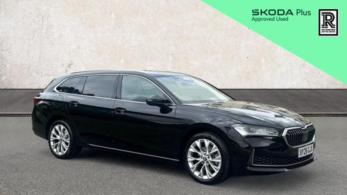 Used 2026 Skoda Superb Superb Estate SE L 1.5 TSI e-TEC 150 PS DSG Midnight Black Metallic at Richmond Motor Group
