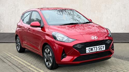 Used 2024 Hyundai i10 1.2 Advance Hatchback 5dr Petrol Auto Euro 6 (s/s) (84 ps) Red at Richmond Motor Group