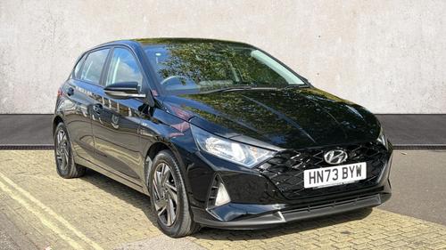 Used 2023 Hyundai i20 1.0 T-GDi MHEV SE Connect Hatchback 5dr Petrol Hybrid DCT Euro 6 (s/s) (100 ps) Black at Richmond Motor Group