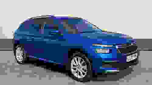 Used 2022 Skoda Kamiq 1.5 TSI ACT SE Drive SUV 5dr Petrol DSG Euro 6 (s/s) (150 ps) Blue at Richmond Motor Group