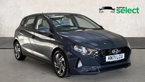 Used 2021 Hyundai i20 1.0 T-GDi Element Hatchback 5dr Petrol Manual Euro 6 (s/s) (100 ps) Grey at Richmond Motor Group
