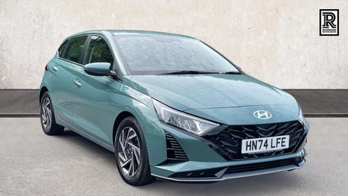 Used 2024 Hyundai i20 1.0 T-GDi Advance Hatchback 5dr Petrol Manual Euro 6 (s/s) (100 ps) Green at Richmond Motor Group