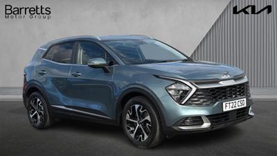 Used 2022 Kia Sportage 1.6 T-GDi ISG 3 Yuka Steel Gray at Kia Motors UK
