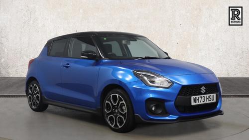 Used 2023 Suzuki SWIFT 1.4 Boosterjet MHEV Sport Hatchback 5dr Petrol Hybrid Manual Euro 6 (s/s) (129 ps) Blue at Richmond Motor Group