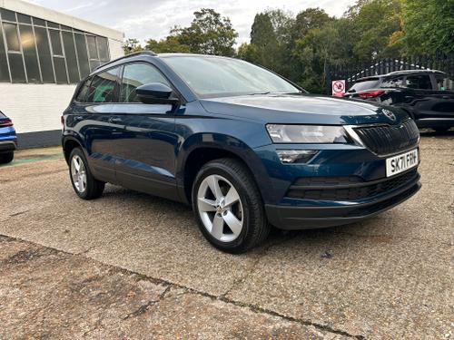 Used 2021 Skoda Karoq 1.5 TSI ACT SE SUV 5dr Petrol DSG Euro 6 (s/s) (150 ps) at Richmond Motor Group