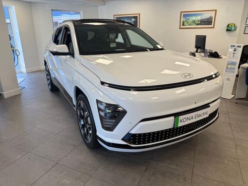 Used 2025 Hyundai KONA KONA EV ULTIMATE 65KWH +LTH MY25 Serenity White at Richmond Motor Group